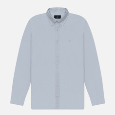 Мужская рубашка Hackett Essential Garment Dyed Oxford, цвет голубой, размер S