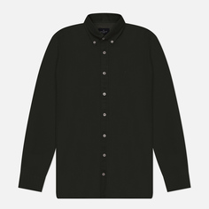 Мужская рубашка Hackett Essential Garment Dyed Oxford, цвет коричневый, размер S