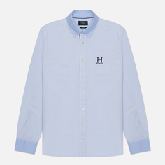 Мужская рубашка Hackett Heritage Oxford Stripe, цвет голубой, размер S