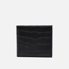 Кошелек Hackett Croc Billfold, цвет чёрный
