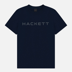 Мужская футболка Hackett Essential, цвет синий, размер S