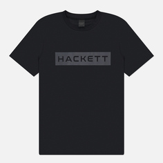 Мужская футболка Hackett Essential Box, цвет чёрный, размер S