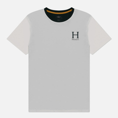 Мужская футболка Hackett Heritage H Printed, цвет белый, размер S
