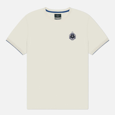 Мужская футболка Hackett Heritage Logo Hackett, цвет белый, размер S