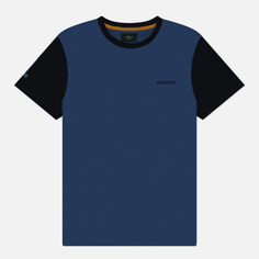 Мужская футболка Hackett Heritage Multi, цвет голубой, размер S