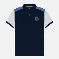 Мужское поло Hackett Heritage Multi, цвет синий, размер S