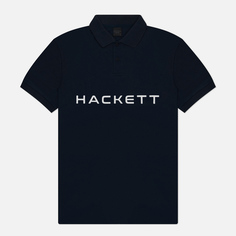 Мужское поло Hackett H-Sport Essential, цвет синий, размер S