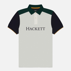 Мужское поло Hackett Heritage Hackett Multi, цвет белый, размер S