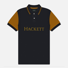 Мужское поло Hackett Heritage Back 1, цвет синий, размер S