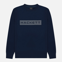Мужская толстовка Hackett Essential Crew Neck, цвет синий, размер S