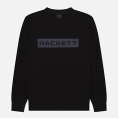 Мужская толстовка Hackett Essential Crew Neck, цвет чёрный, размер S