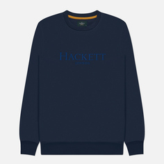 Мужская толстовка Hackett Heritage Crew Neck, цвет синий, размер S