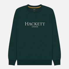 Мужская толстовка Hackett Heritage Crew Neck, цвет зелёный, размер S
