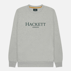 Мужская толстовка Hackett Heritage Crew Neck, цвет серый, размер S
