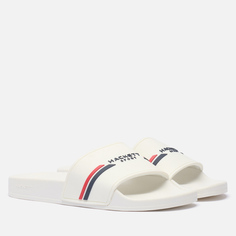 Мужские сланцы Hackett Slider Sport, цвет белый, размер 40 EU