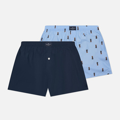 Комплект мужских трусов Hackett Harry Boxer 2-Pack, цвет комбинированный, размер S