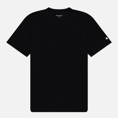 Мужская футболка Carhartt WIP Base, цвет чёрный, размер XS