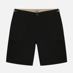 Мужские шорты Carhartt WIP Aviation 6.5 Oz, цвет чёрный, размер 30