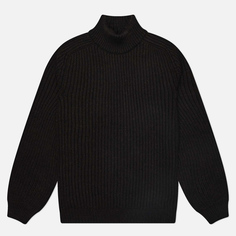 Мужской свитер Edwin Roni High Collar, цвет коричневый, размер S