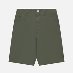 Мужские шорты Carhartt WIP Single Knee, цвет оливковый, размер 30