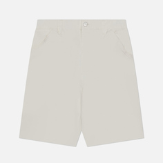 Мужские шорты Carhartt WIP Single Knee, цвет белый, размер 30