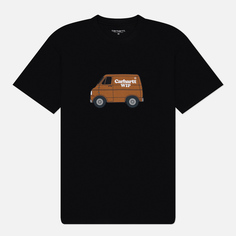 Мужская футболка Carhartt WIP Mystery Machine, цвет чёрный, размер S