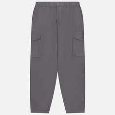 Мужские брюки Edwin Sentinel PFD Back Sateen, цвет серый, размер S