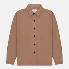 Мужская рубашка Edwin Sebastian PFD Spike Denim, цвет коричневый, размер S