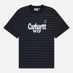 Мужская футболка Carhartt WIP Orlean Spree, цвет чёрный, размер S
