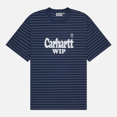 Мужская футболка Carhartt WIP Orlean Spree, цвет синий, размер S