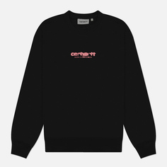 Мужская толстовка Carhartt WIP Ink Bleed, цвет чёрный, размер S