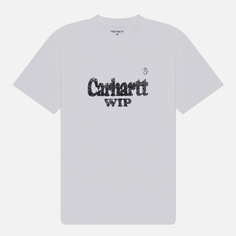 Мужская футболка Carhartt WIP Spree Halftone, цвет белый, размер S