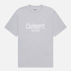 Мужская футболка Carhartt WIP Spree Halftone, цвет серый, размер S