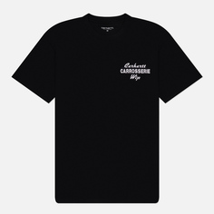 Мужская футболка Carhartt WIP Mechanics, цвет чёрный, размер S