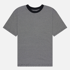 Мужская футболка Edwin Adam Stripe, цвет чёрный, размер S