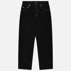 Женские джинсы Edwin W Janis Pembroke Black Denim 13.56 Oz, цвет чёрный, размер 25/30