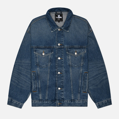 Мужская джинсовая куртка Edwin EU-Trucker Arctic Blue Denim 14.6 Oz, цвет синий, размер S