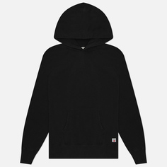 Мужская толстовка Edwin Basic Hoodie, цвет чёрный, размер S
