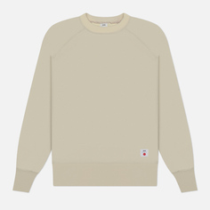 Мужская толстовка Edwin Basic Crew Neck, цвет бежевый, размер S