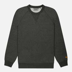 Мужская толстовка Carhartt WIP Chase, цвет серый, размер S