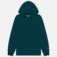 Мужская толстовка Carhartt WIP Hooded Chase, цвет зелёный, размер S