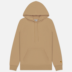 Мужская толстовка Carhartt WIP Hooded Chase, цвет бежевый, размер S
