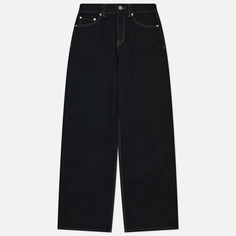 Женские джинсы Edwin W Olivia Pembroke Black Denim 13.56 Oz, цвет чёрный, размер 25/30