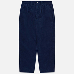Мужские брюки Edwin Bamba Irregular Rib Corduroy, цвет синий, размер 30/30