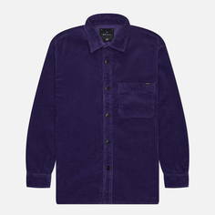 Мужская рубашка Edwin Ander Corduroy, цвет фиолетовый, размер S