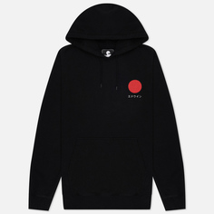 Мужская толстовка Edwin Japanese Sun Hoodie Oversized Fit, цвет чёрный, размер S