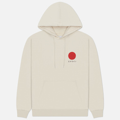 Мужская толстовка Edwin Japanese Sun Hoodie Oversized Fit, цвет бежевый, размер S