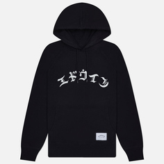 Мужская толстовка Edwin High Life Low Levels Hoodie, цвет чёрный, размер S