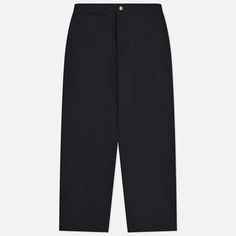 Мужские брюки Edwin Wide Compact Yarn Left Hand Twill 10 Oz, цвет чёрный, размер S