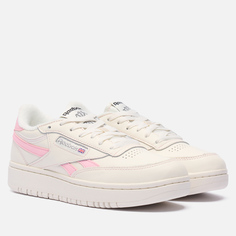 Женские кроссовки Reebok Club C Double Revenge, цвет бежевый, размер 35.5 EU